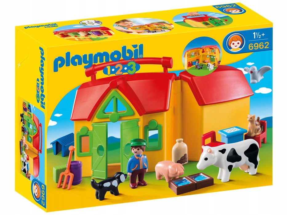 PLAYMOBIL Moje przenośne gospodarstwo rolne 6962