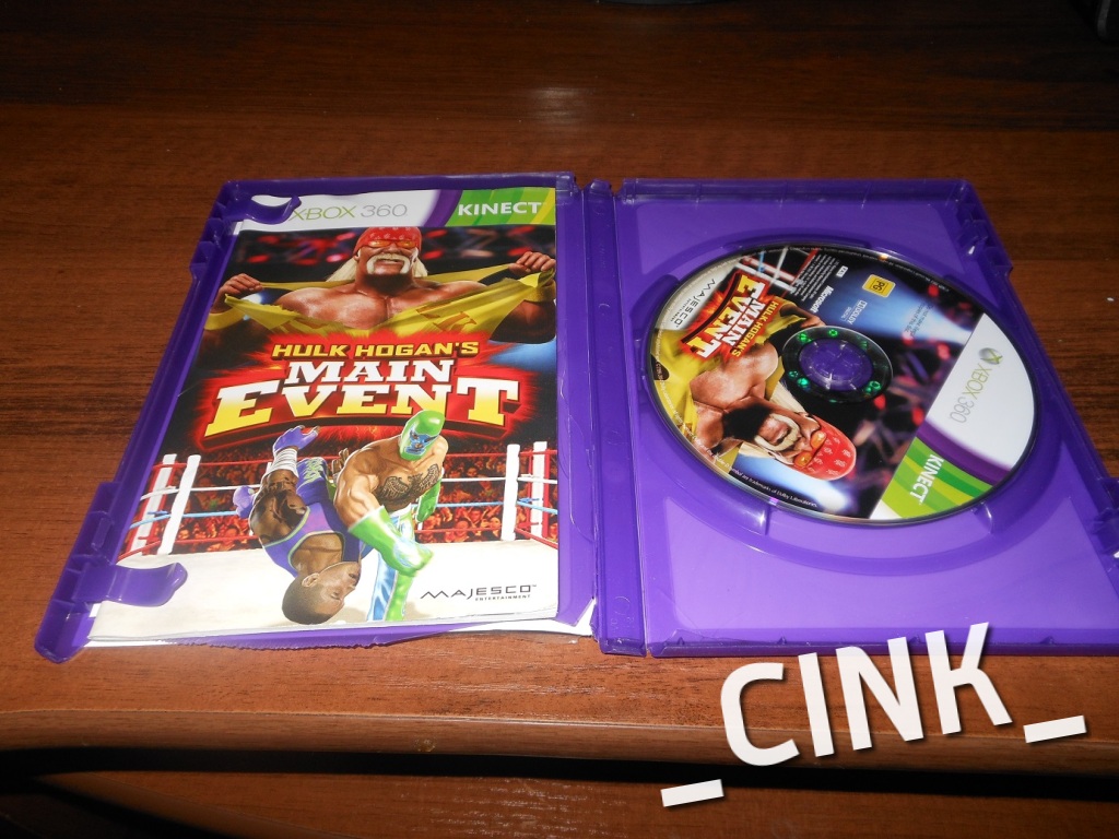 Hulk Hogan main event - unikat na kinect!