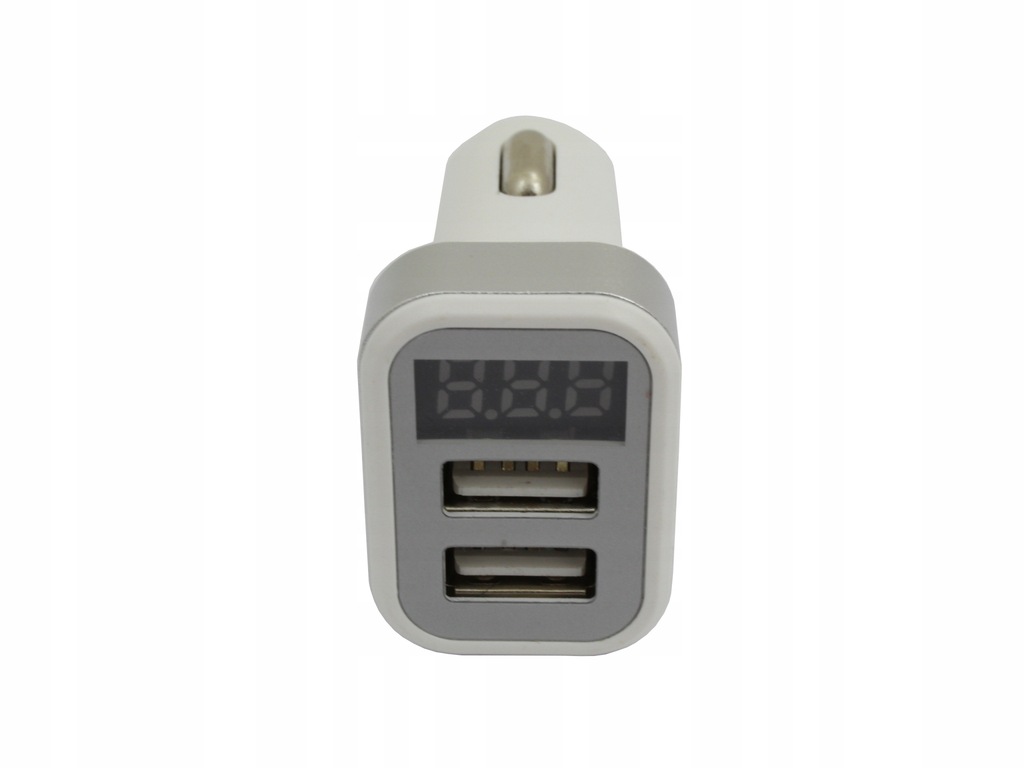 Купить Автомобильное зарядное устройство HOCO 2 x USB 3.1A LCD Z3 белый: отзывы, фото, характеристики в интерне-магазине Aredi.ru