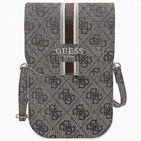 Guess torba GUWBP4RPSW brązowa Wallet 4G Stripes