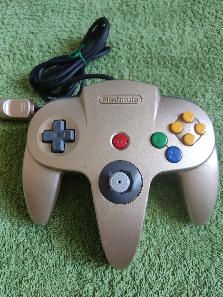 Kontroler Nintendo 64 Gold