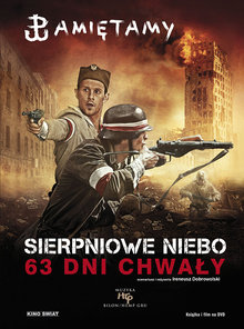 SIERPNIOWE NIEBO 63 DNI CHWAŁY DVD + KSIĄŻKA FOLIA