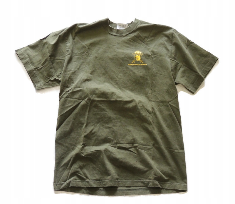 Koszulka T-shirt Szwecja Wojskowa Olive r. 5