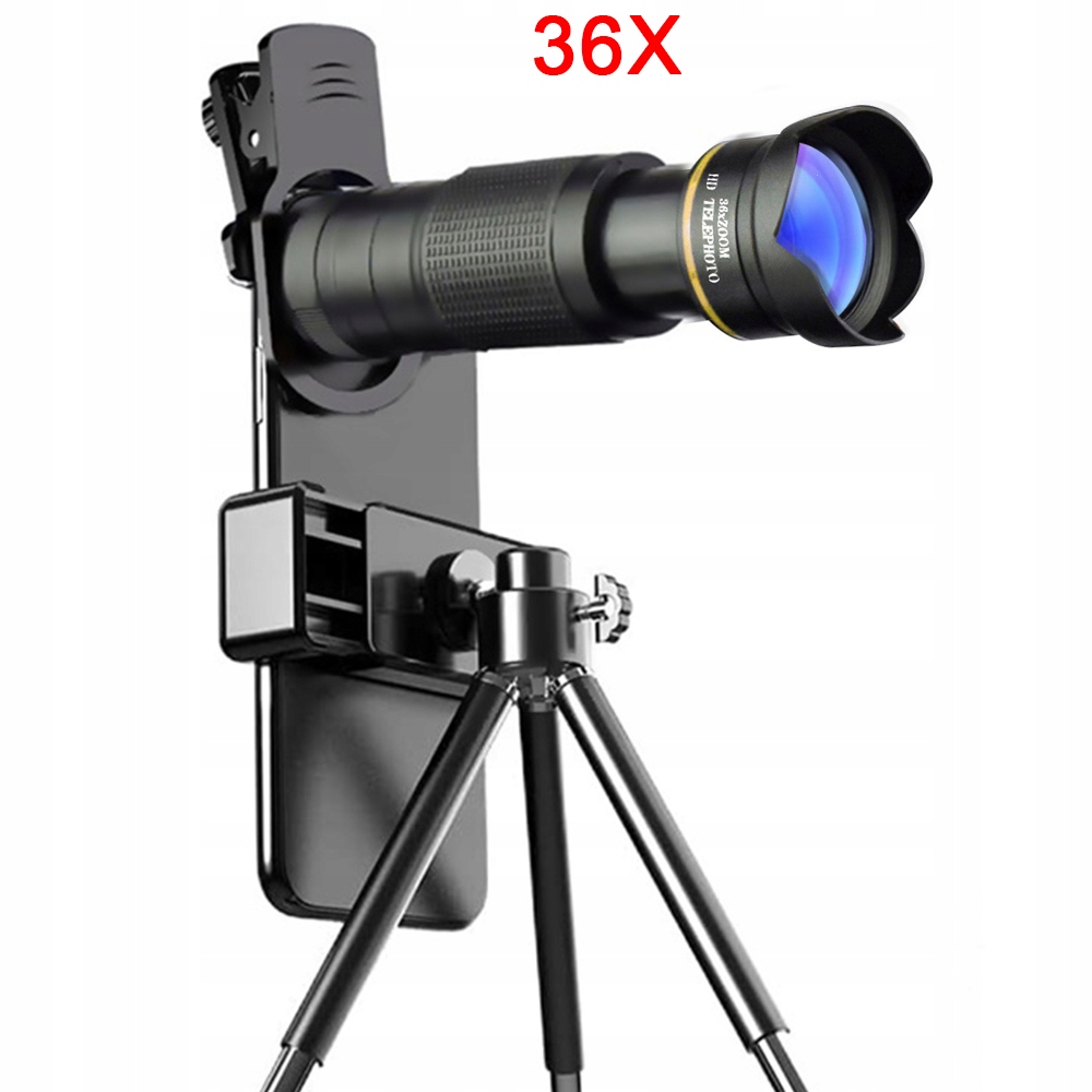 Teleskop 48X 36X 4K HD do telefonu komórkowego tel