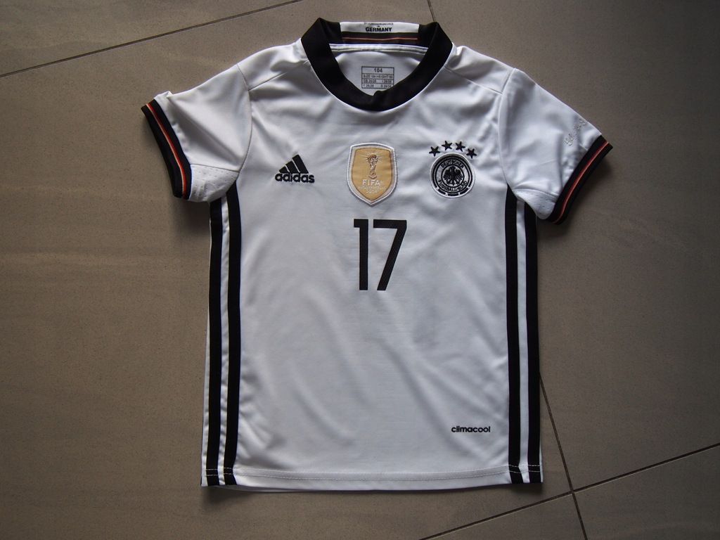 Koszulka piłkarska 104 cm Adidas
