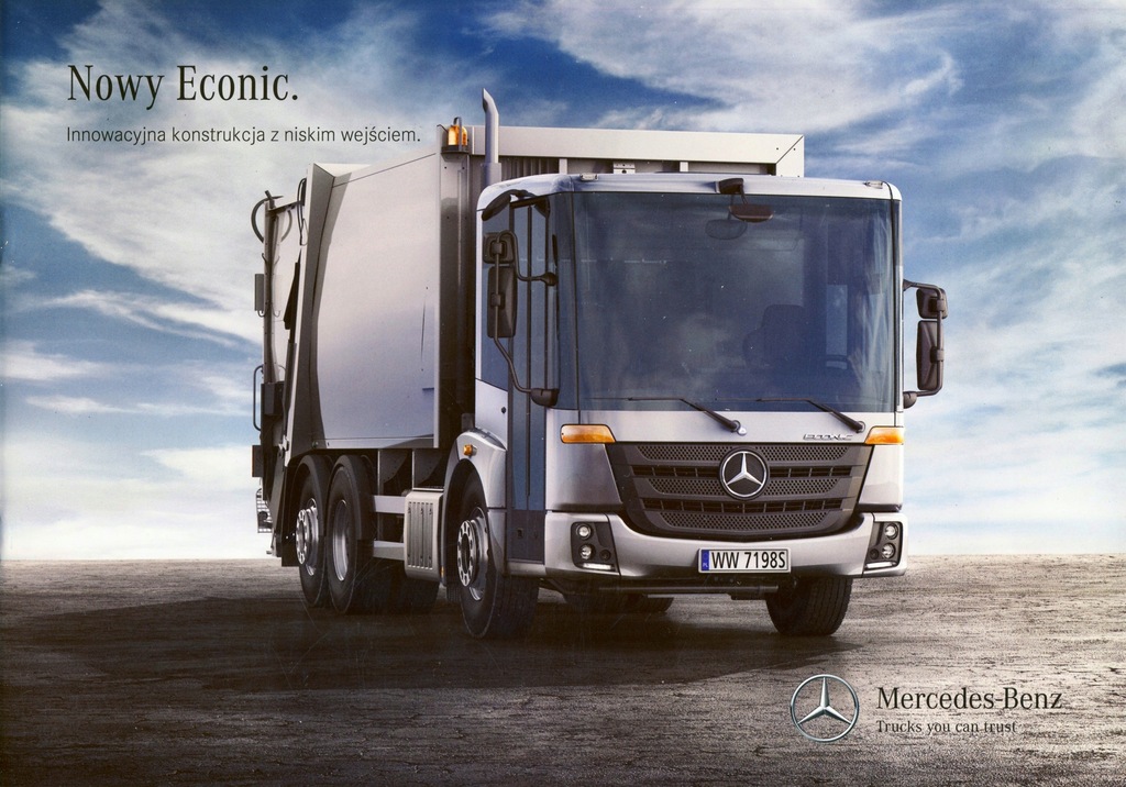 Mercedes Econic prospekt 2013 polski