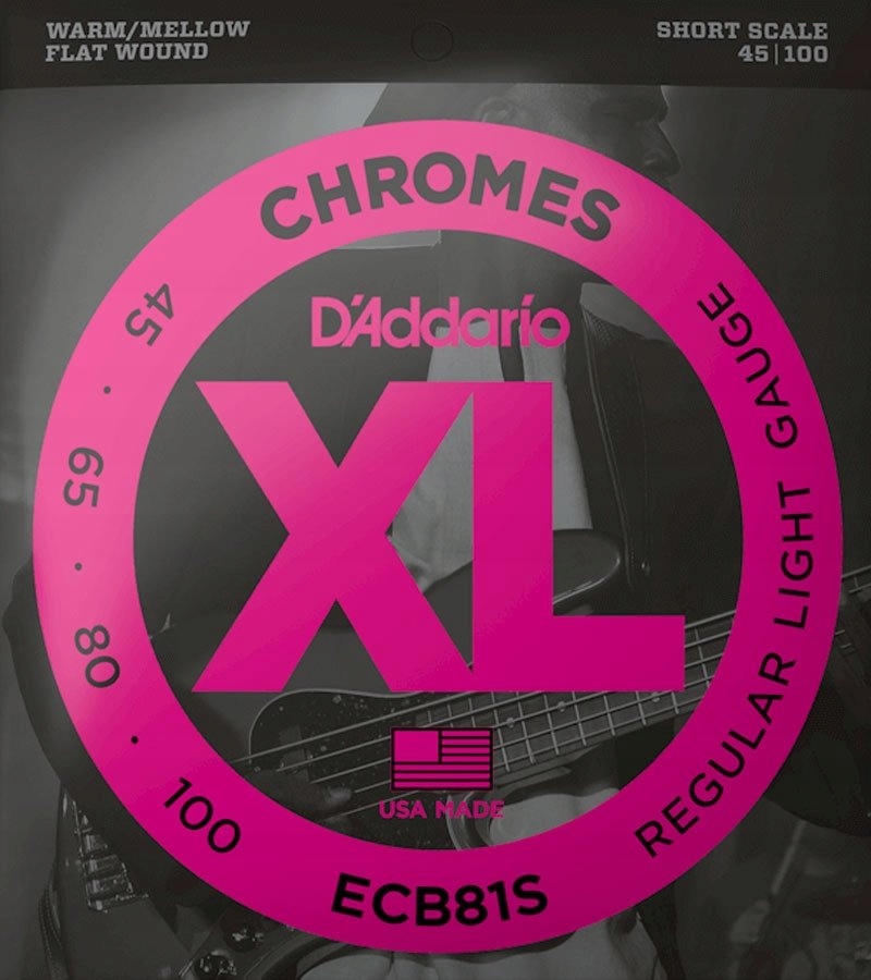 Struny D'ADDARIO Chromes ECB81S (45-100)