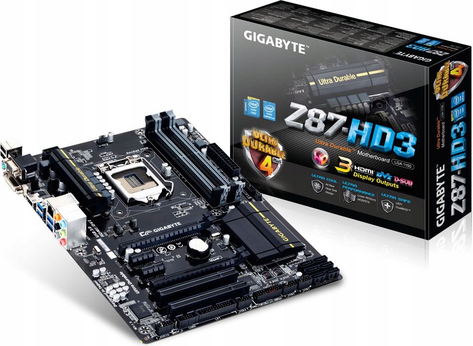 Купить Материнская плата Gigabyte Z87-HD3 Socket 1150 4xDDR3: отзывы, фото, характеристики в интерне-магазине Aredi.ru