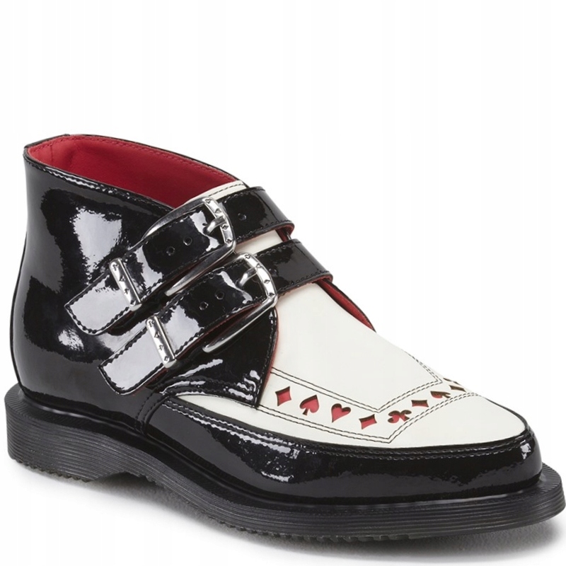 OKAZJA DR. MARTENS LANE BLACK WHITE r. 3(36)