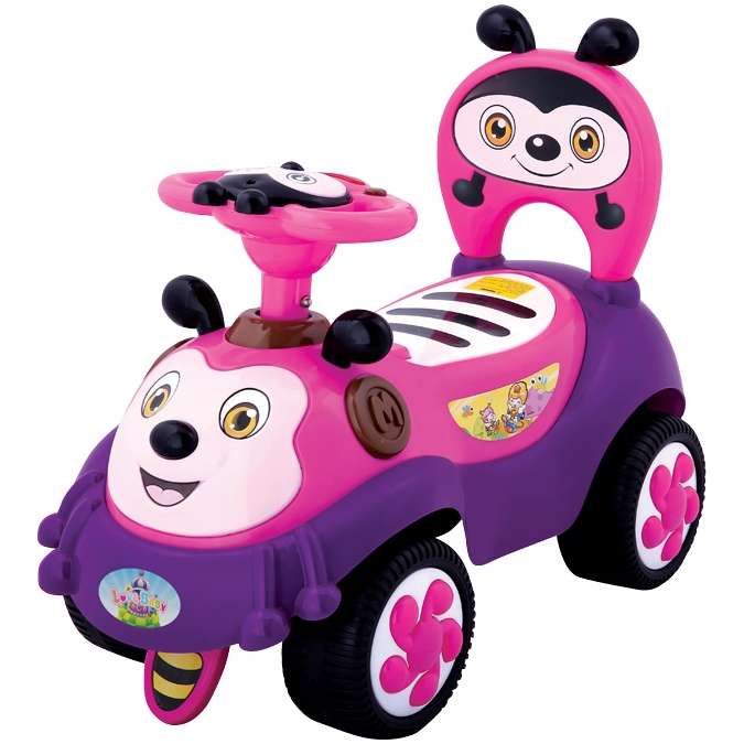 JEŹDZIK PCHACZ CHODZIK SUPER AUTKO PSZCZÓŁKA 3w1