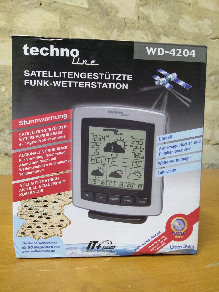 Stacja pogodowa WetterDirekt WD 4204 Technoline 10090152620