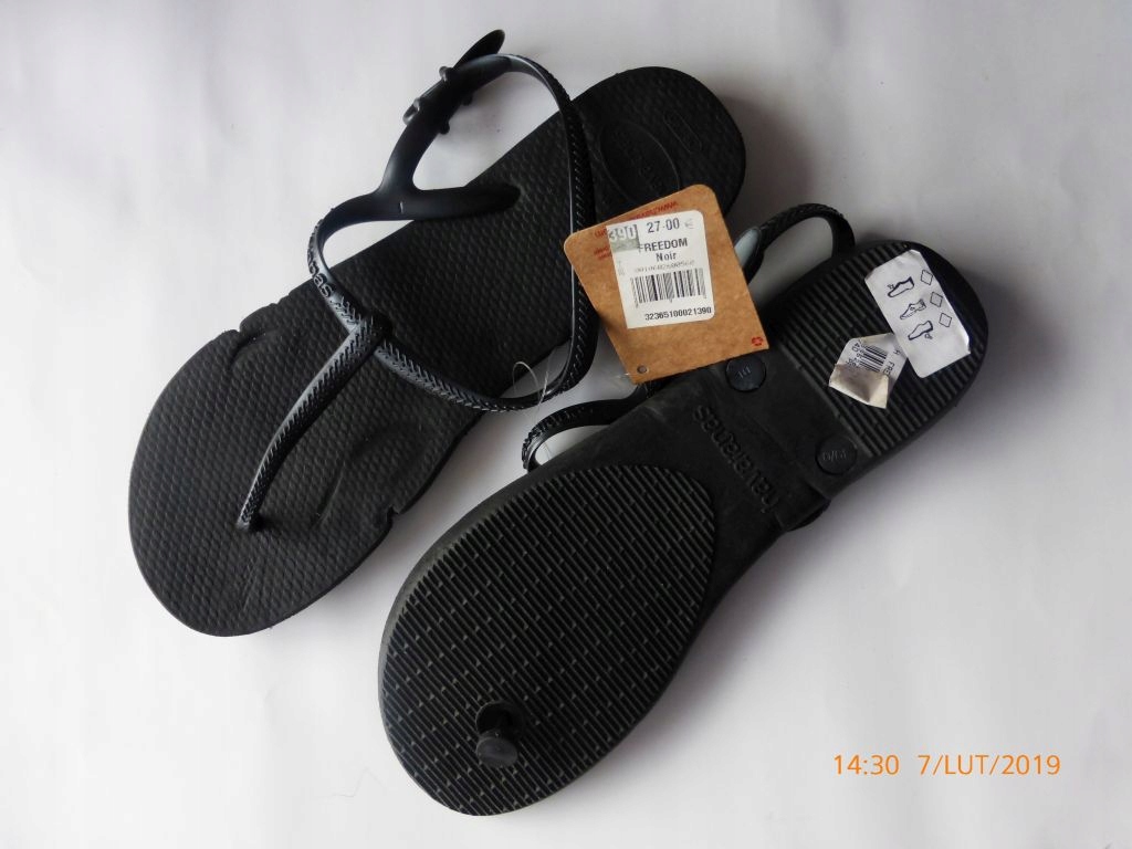 Klapki sandały brazylijskie havaianas Fit 41