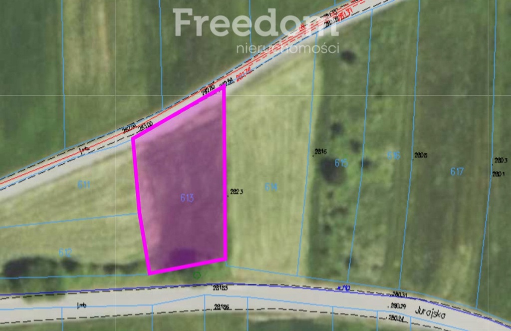 Działka, Jaskrów, Mstów (gm.), 441 m²