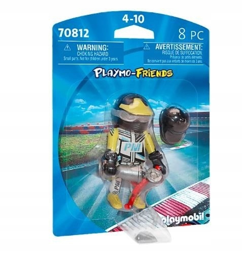 FIGURKA PLAYMO-FRIENDS 70812 KIEROWCA RAJDOWY