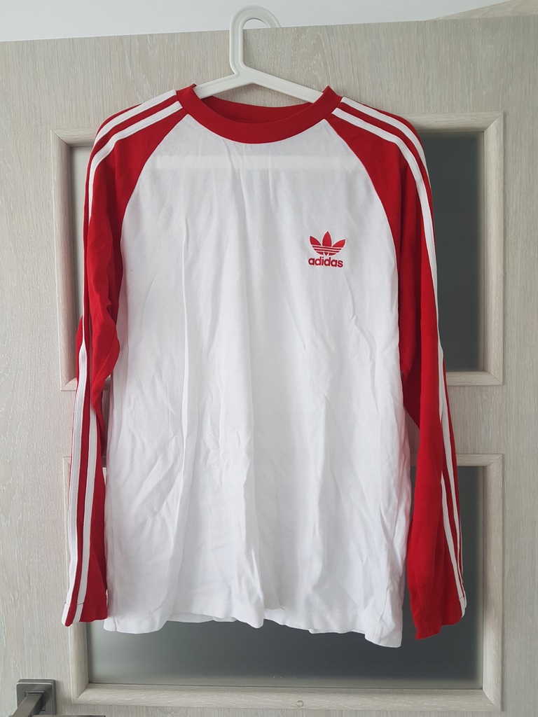 bluza adidas biało czerwona bluza adidas biało czerwona