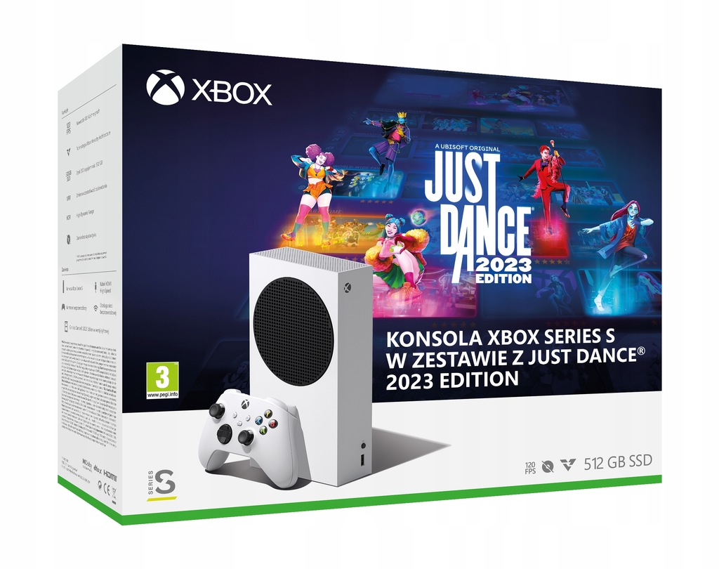 Купить Xbox Series S 512 ГБ, белый + игра Just Dance 23: отзывы, фото, характеристики в интерне-магазине Aredi.ru