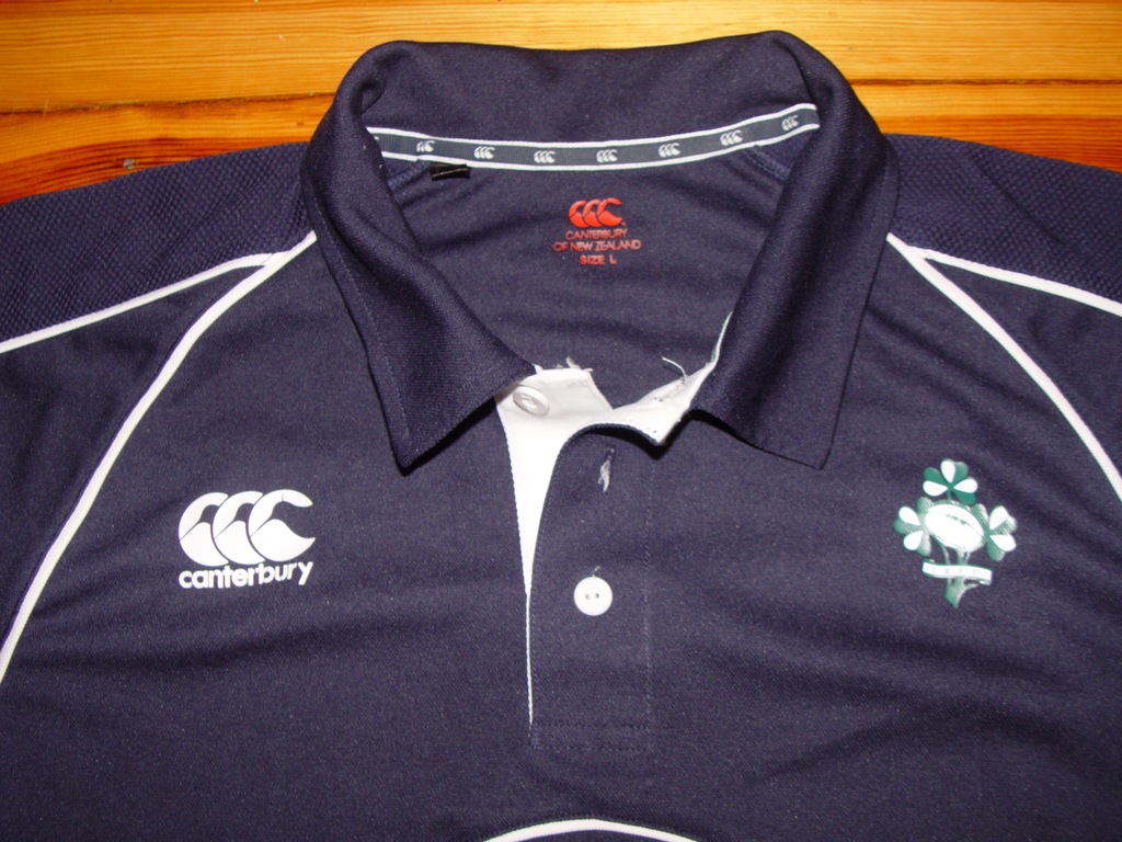 CANTERBURY OF NEW ZELAND L IRFU GRANAT POLO RUGBY