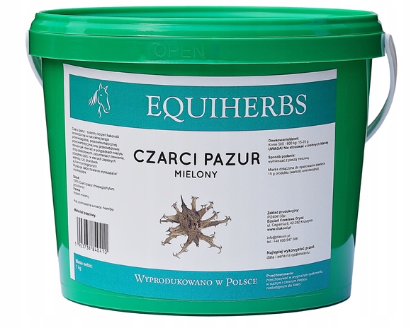 Equiherbs Czarci pazur mielony 500g