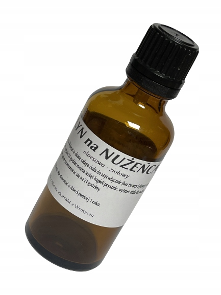 Ziołowy Płyn na NUŻEŃCA - 50ml - euforiaLAB