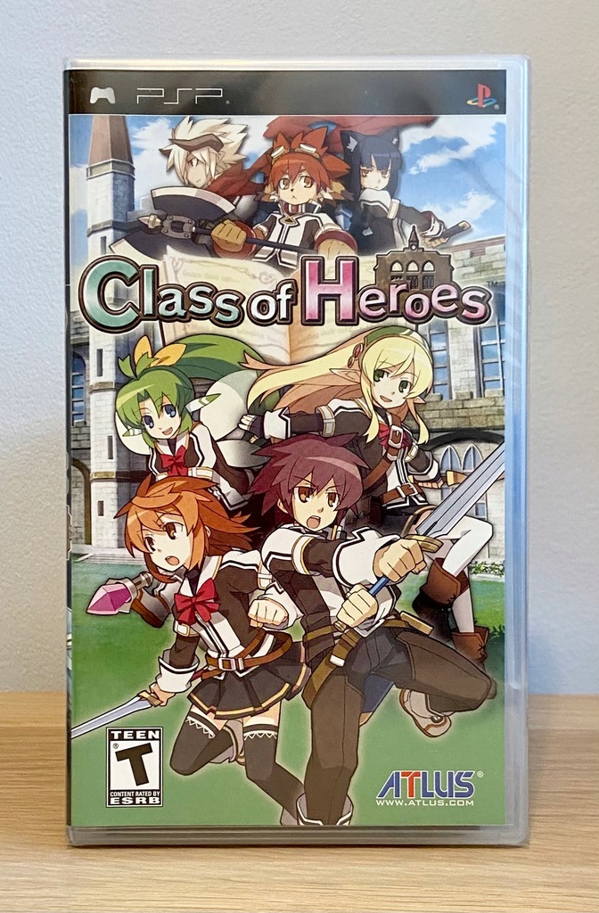 Class of Heroes PSP Nowa Folia