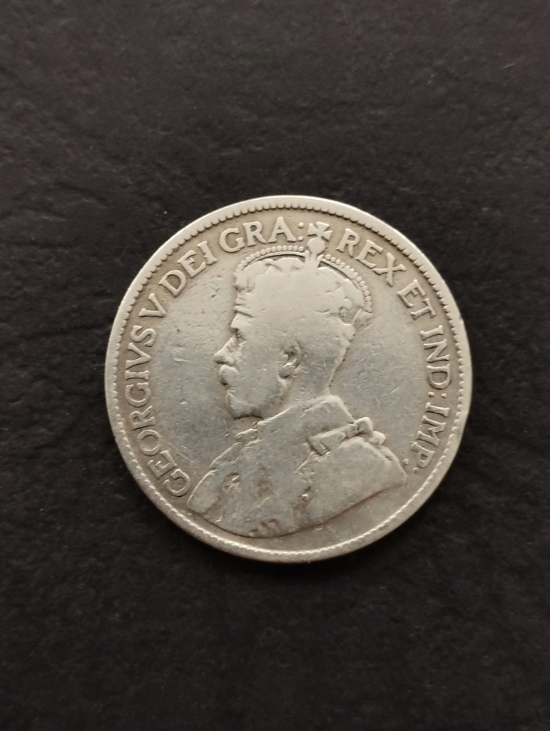 Kanada 25 centów 1919 rok