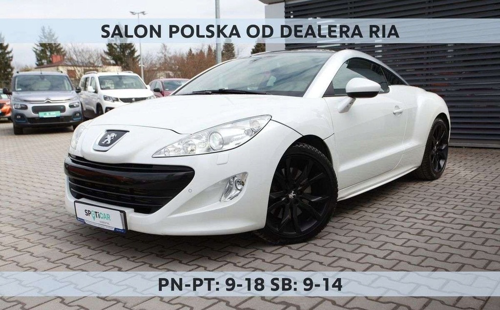 Peugeot RCZ 1.6 THP 200KM SalonPL Najbogatszy ...