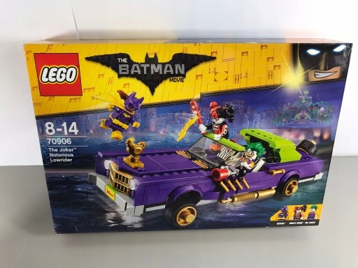 LEGO BATMAN MOVIE 70906 LOWRIDER JOKERA