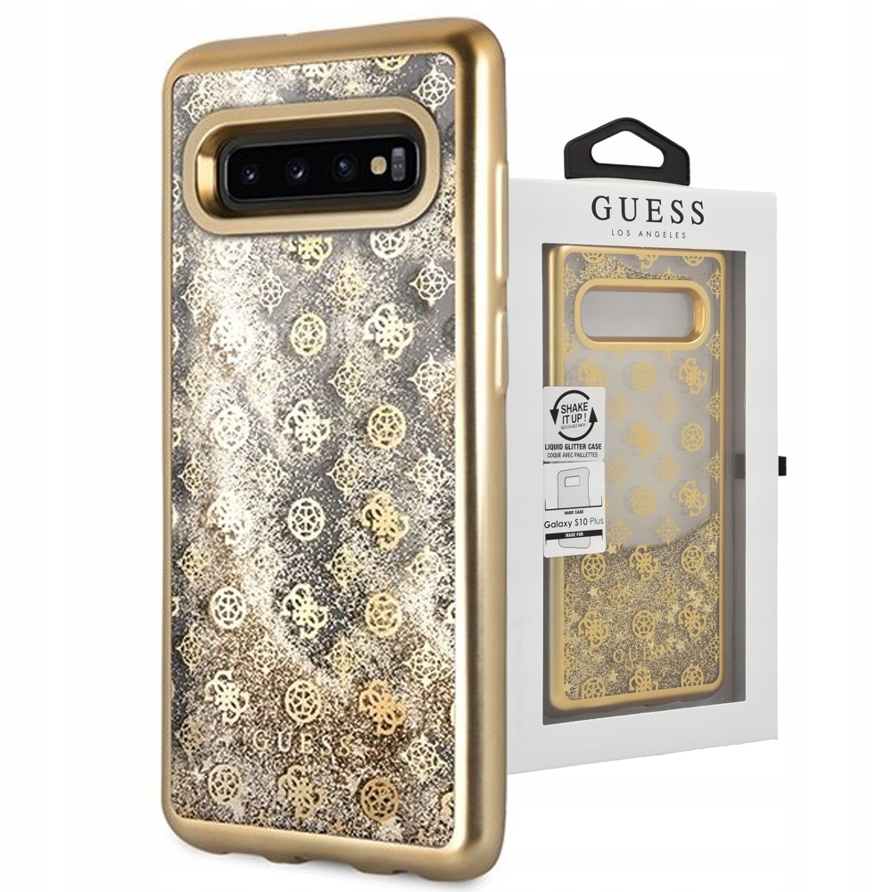 Galaxy S10 Plus Etui case Guess Peony Liquid 8147866693 oficjalne archiwum Allegro