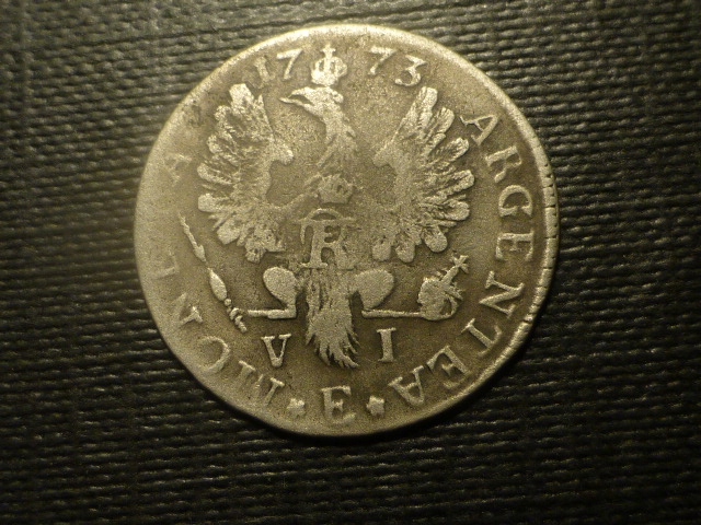 6 Groszy,1773r.E,Królewiec.