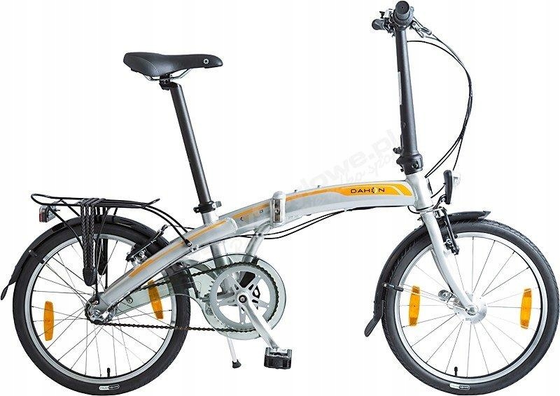 Rower składany Dahon Curve i3 20 Silver Deluxe