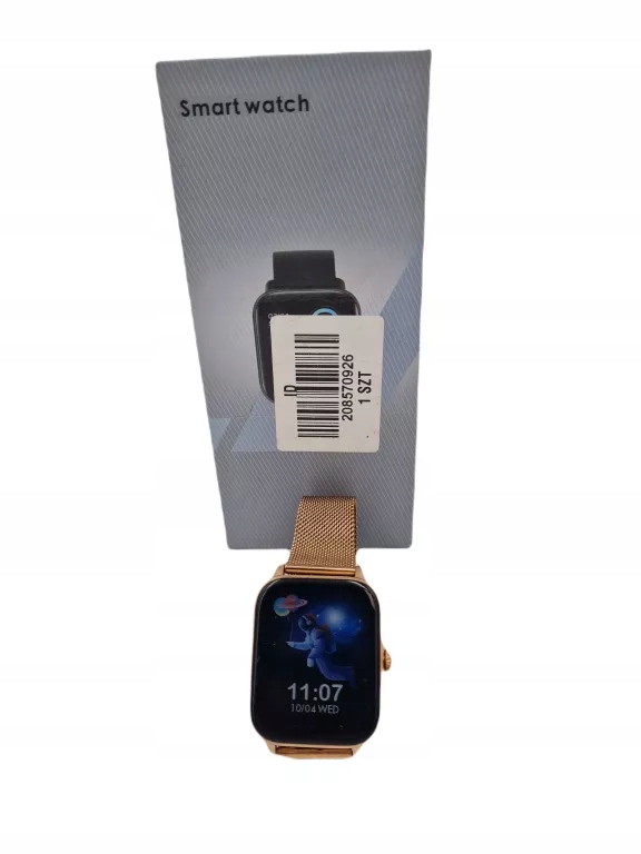 SMARTWATCH USER MANUAL RÓŻOWA BRANSOLETKA I ZŁOTA