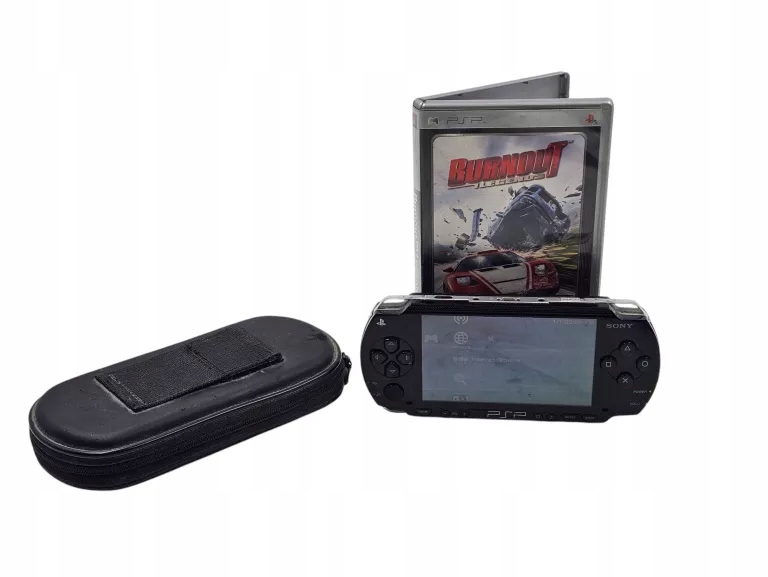 KONSOLA SONY PLAYSTATION PORTABLE 1004 + GRA: BURNOUT LEGENDS