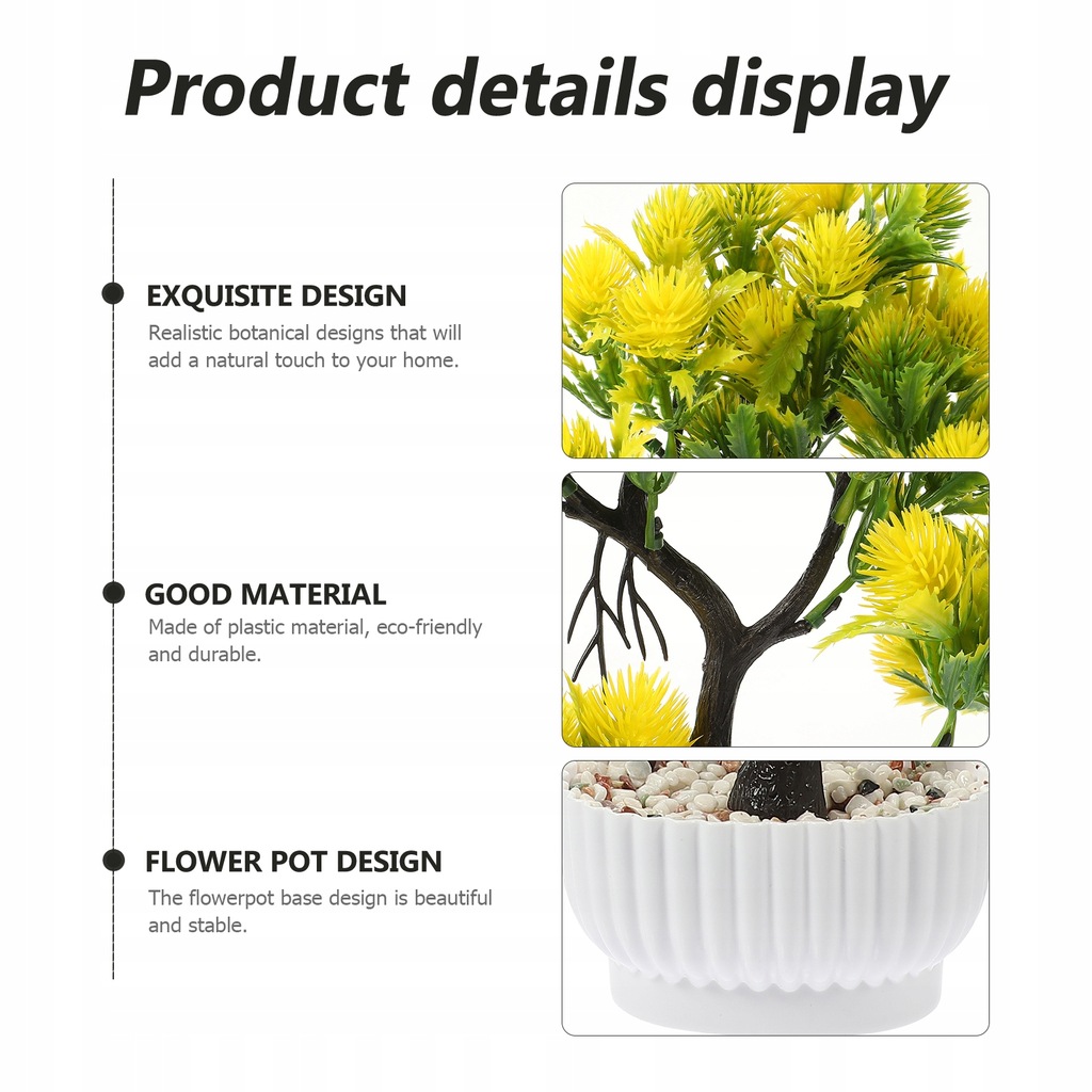 Potted Plant Fake Potted Plant 13321008961 oficjalne archiwum Allegro