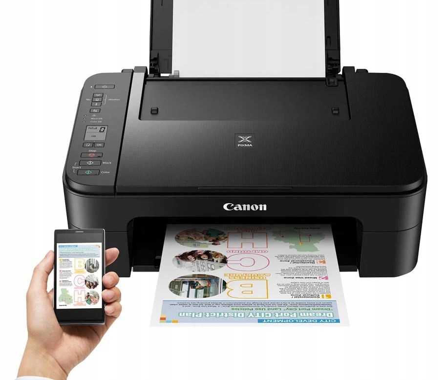 DRUKARKA SKANER CANON PIXMA WIFI AIRPRINT Czarna