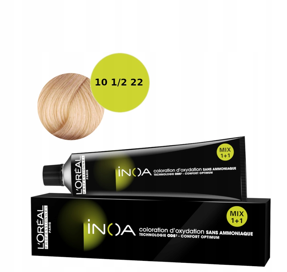 Loreal Professionnel Inoa Farba 60ml 10 1/2 22