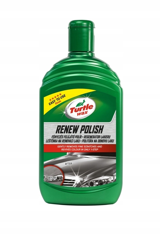 TURTLE WAX ŚRODEK DO RENOWACJI LAKIERU 500ML REGENERATOR LAKIERU RENEW POLI