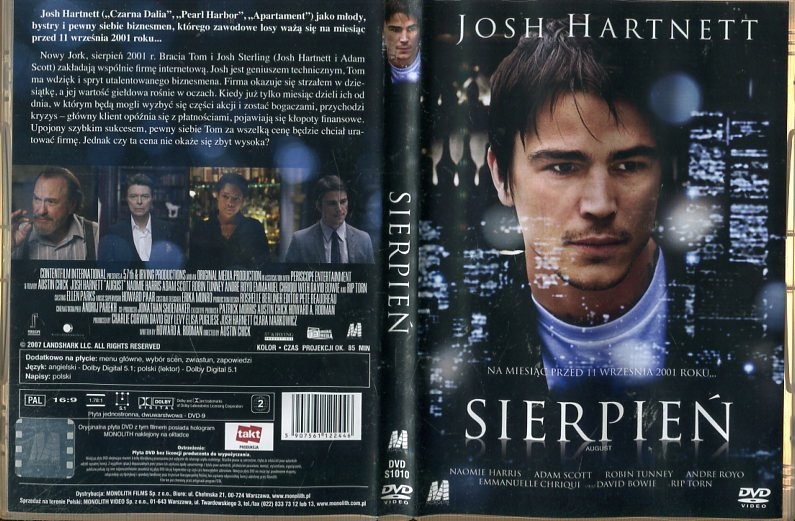 SIERPIEŃ DVD / F1810