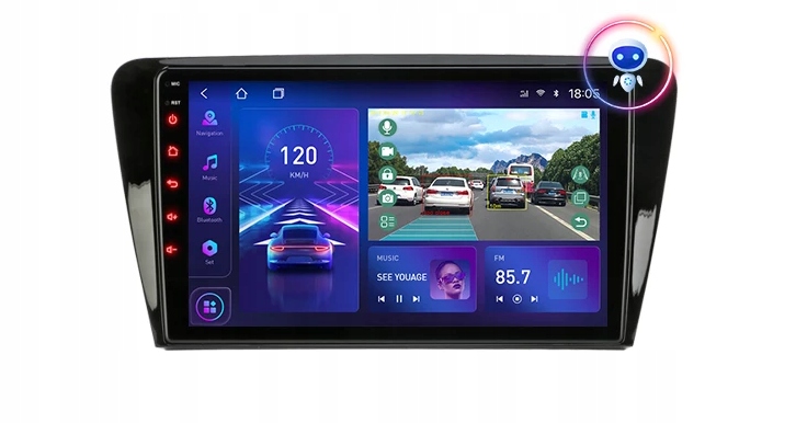 Radio nawigacja ANDROID Skoda Octavia 3 Android
