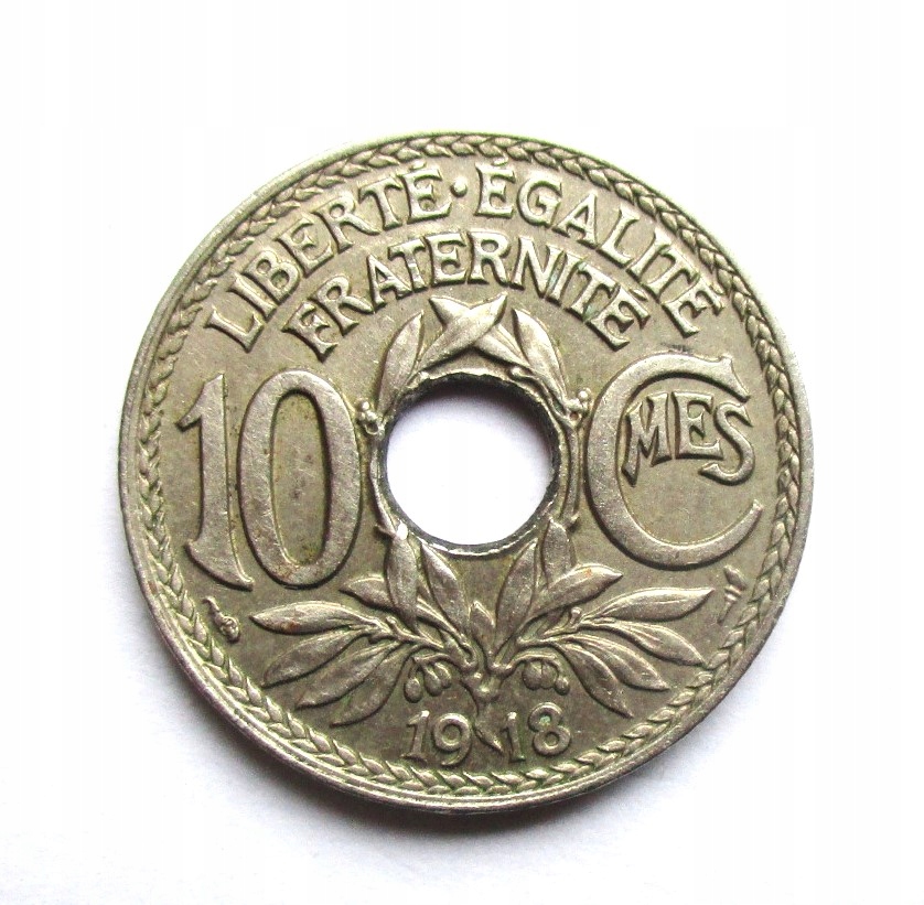 10 Centymów 1918 r. Francja
