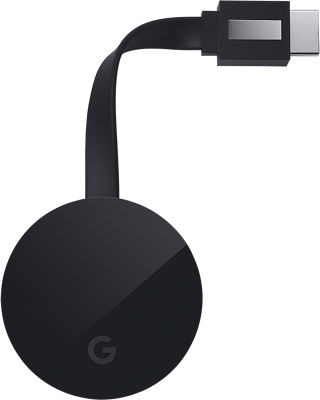 Google Chromecast Ultra 4K Black Smart TV WiFi OEM