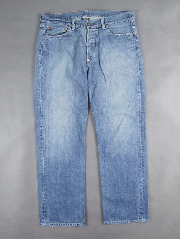 RALPH LAUREN 650 - STRAIGHT LIGHT JEANSY - 36/32