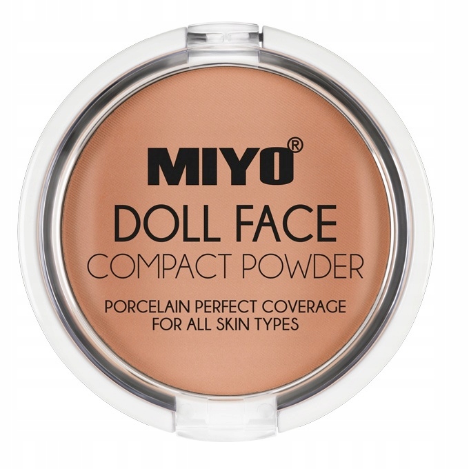 MIYO Doll Face Compact Powder puder matujący do tw