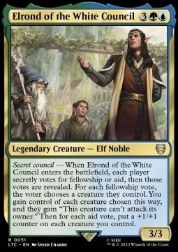 Karta Magic: The Gathering Elrond of the White Council WIZARDS OF THE COAST
