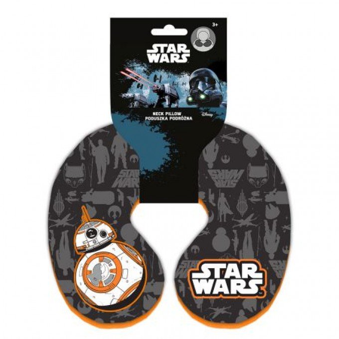 Poduszka podróżna zagłówek rogal na szyję pod głowę Disney Star Wars BB-8