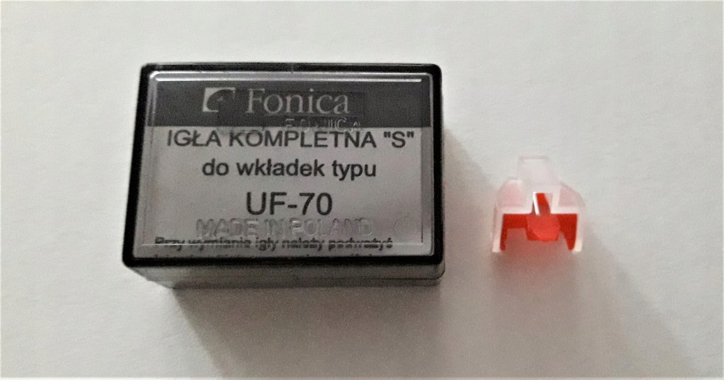 Igła do wkładki UF-70 Unitra Fonica. Nowa