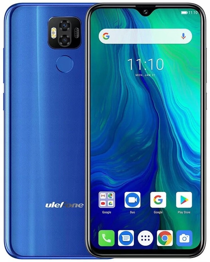 Niebieski Smartfon ULEFONE Power 6 4/64GB 6350mAh