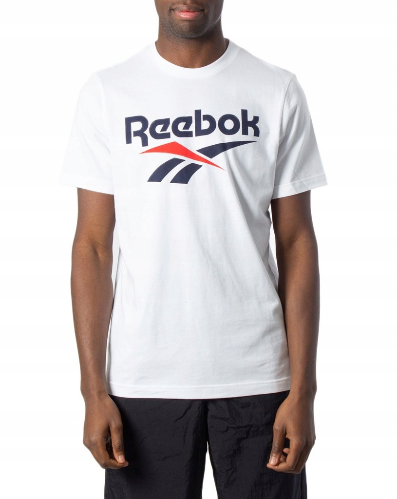 REEBOK MĘŻCZYZN BIAŁY T-SHIRTY M INT