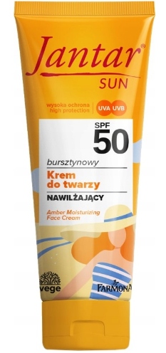 JANTAR SUN Nawilżający krem do twarzy SPF50 50ml