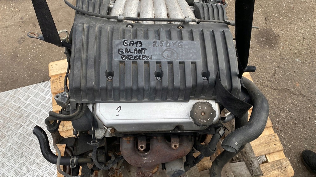 SILNIK 2.5 V6-24 MITSUBISHI GALANT 6A13 KOMPLET