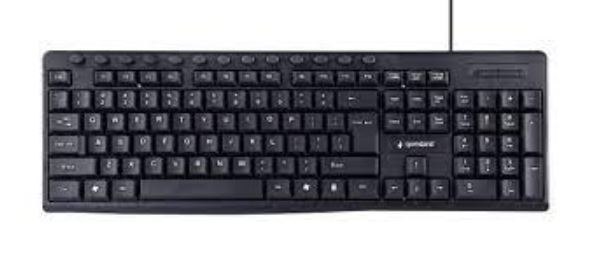 Gembird Multimedia Keyboard KB-UM-107 USB Keyboar